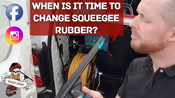 WANNEER IS HET TIJD OM HET RUBBER VAN DE WISSER TE VERVANGEN?