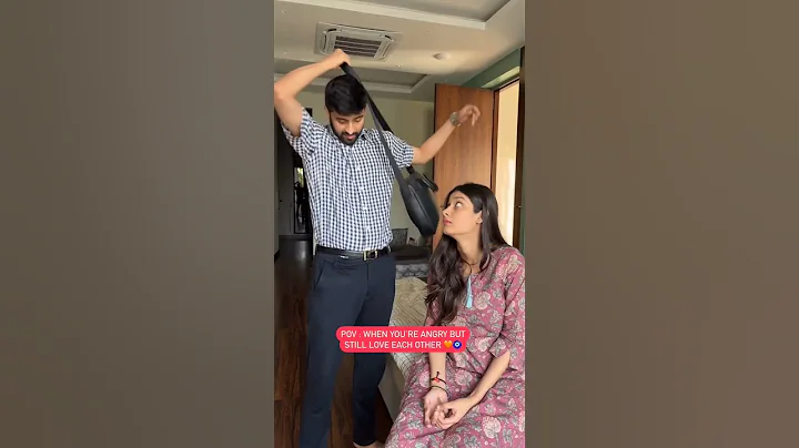 Angry but in love ❤️😱✨ #marriedlife #couplegoals #yt #shorts #cute - DayDayNews