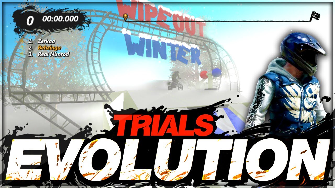 TRIALS EVOLUTION | "WIPEOUT WINTER RAGE" | w/Zerkaa & Miniminter - YouTube