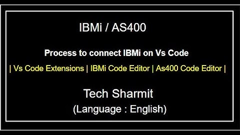 IBMi (AS400) - ibmi on vs code | as400 on vs code | rpgle on vs code | ibmi code editor | as400 code