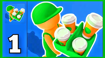 Coffee Break Android iOS Mobile Gameplay Walkthrough Part 1 - Start Running Your Own Coffee Shop