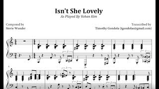 Miniatura de "Yohan Kim| Isn't She Lovely (Transcription)"