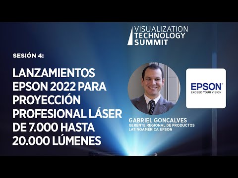 Sesión 4: Lanzamientos Epson 2022 para proyección profesional láser de 7.000 hasta 20.000 lúmenes