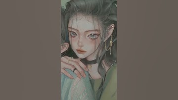 牛油果色系情头#procreate绘画 #画画 #情头 #板绘