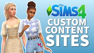 Where to Find The BEST Free Custom Content For The Sims 4