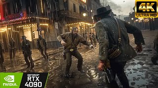 CITY PROBLEMS (PC) RTX 4090 ULTRA Realistic Graphics [4K] Red Dead Redemption 2