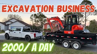 How to start a Skid Steer Business | Week in the Life of Excavation Business Owner