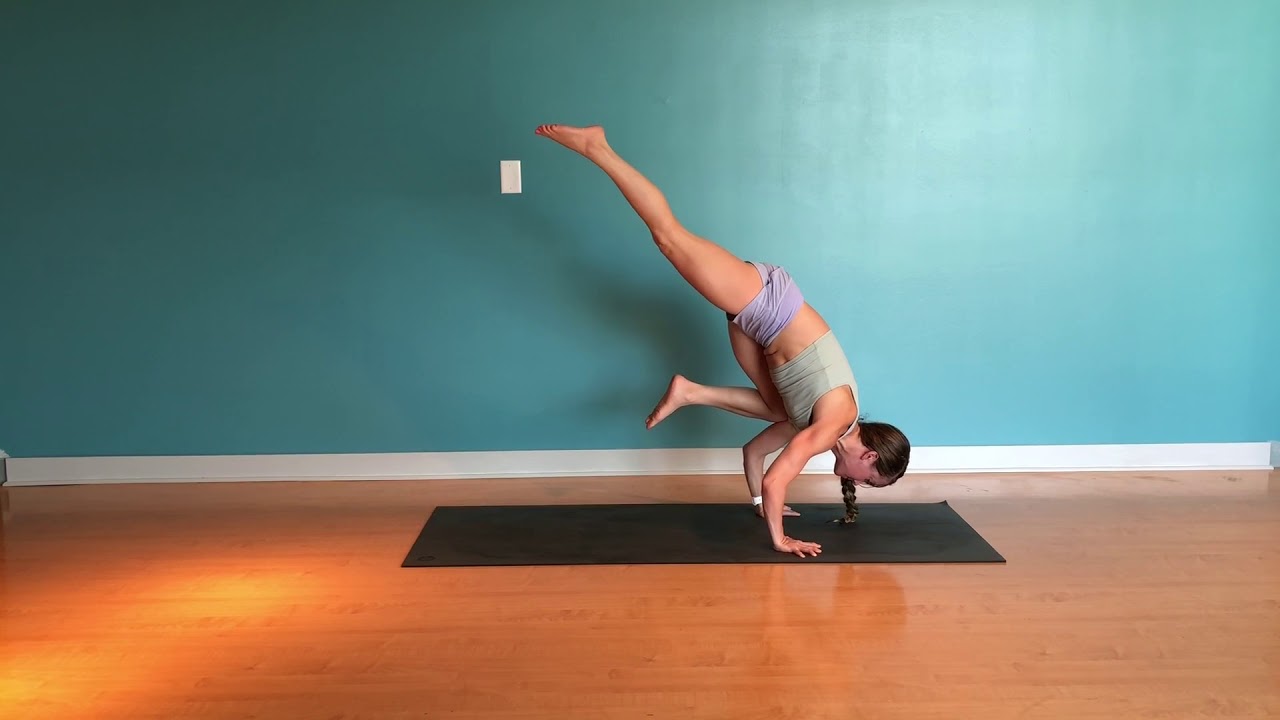 Yoga Crow Pose To Handstand Yoga Crow Pose To Handstand