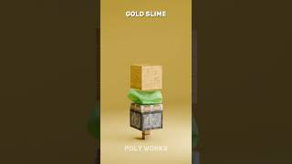 Minecraft 3D Slime vs Different Types Of Slime Block Simulation 🐈⬛💎