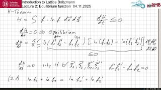 Introduction to Lattice Boltzmann 2: Equilibrium Function