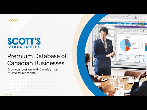 Scott's Directories: Premium Database of Canadian Businesses