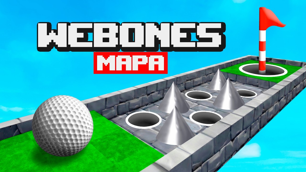 ¡POR FÍN! El MAPA DE LOS WEBONES | Golf It!