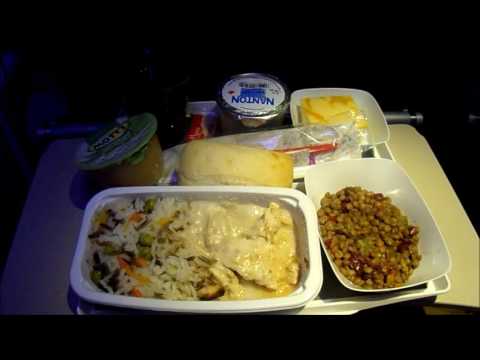 Full Flight Air France Airbus A380 800 New York Jfk To Paris Cdg Economy Class Upper Deck Youtube