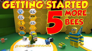 Bee Swarm Simulator Tutorial - How to Get Started (Bees 6-10)