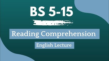 Reading Comprehension | Important Lecture | Sir Naeemullah mahar