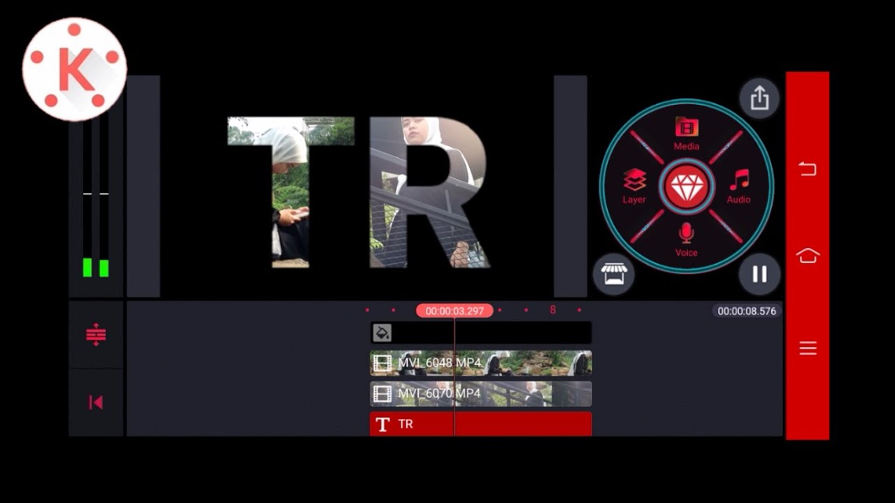 KINEMASTER - TUTORIAL VIDEO TEXT - YouTube