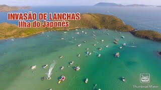 INVASAO DE LANCHAS NA ILHA DO JAPONES