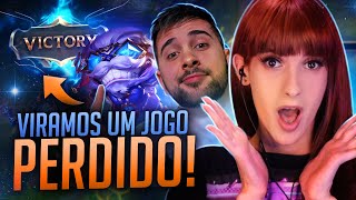 VIRAMOS UM JOGO PRATICAMENTE PERDIDO! NUNCA DÊ FF! FT SQUALLZERA - ZAHRI HIGHLIGHTS #260