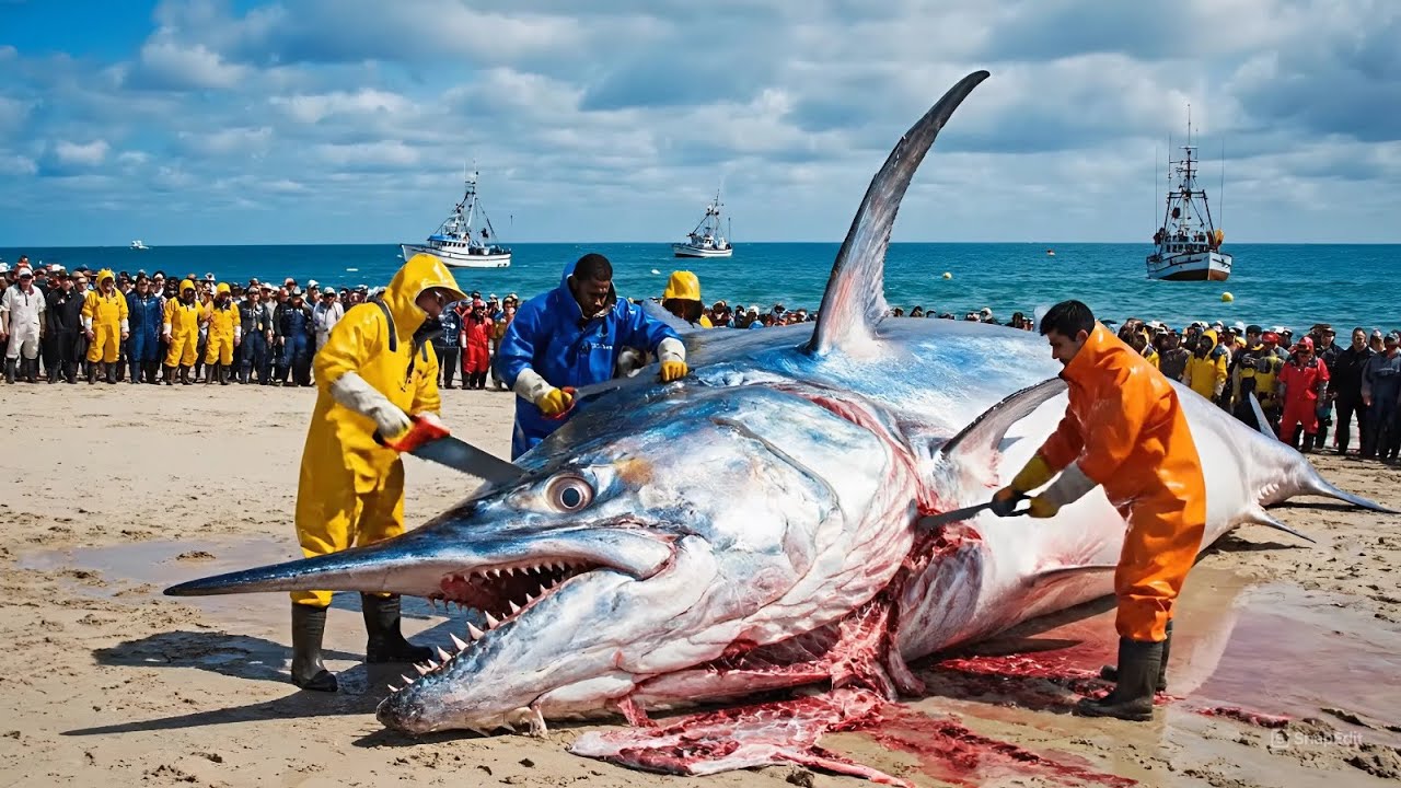 Catching 100 Giant Swordfish in 72 Hours – Deep Sea Commercial Longline ...