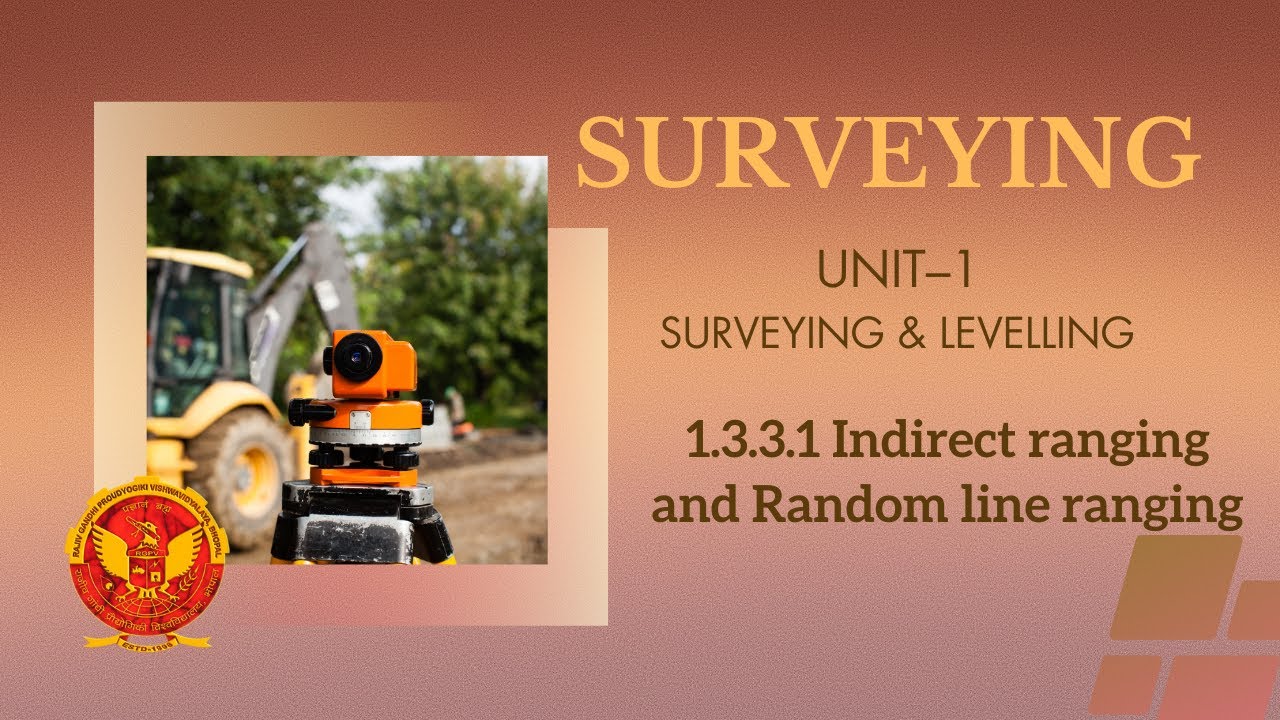 1.3.3.1 Indirect ranging and Random line ranging | CE303 | - YouTube