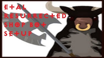 D2Etal Shopbot Setup