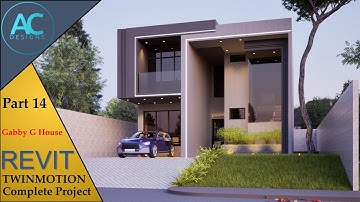 Gabby G House | Part 14 | Complete Step By Step Project | Revit and Twinmotion Tutorial