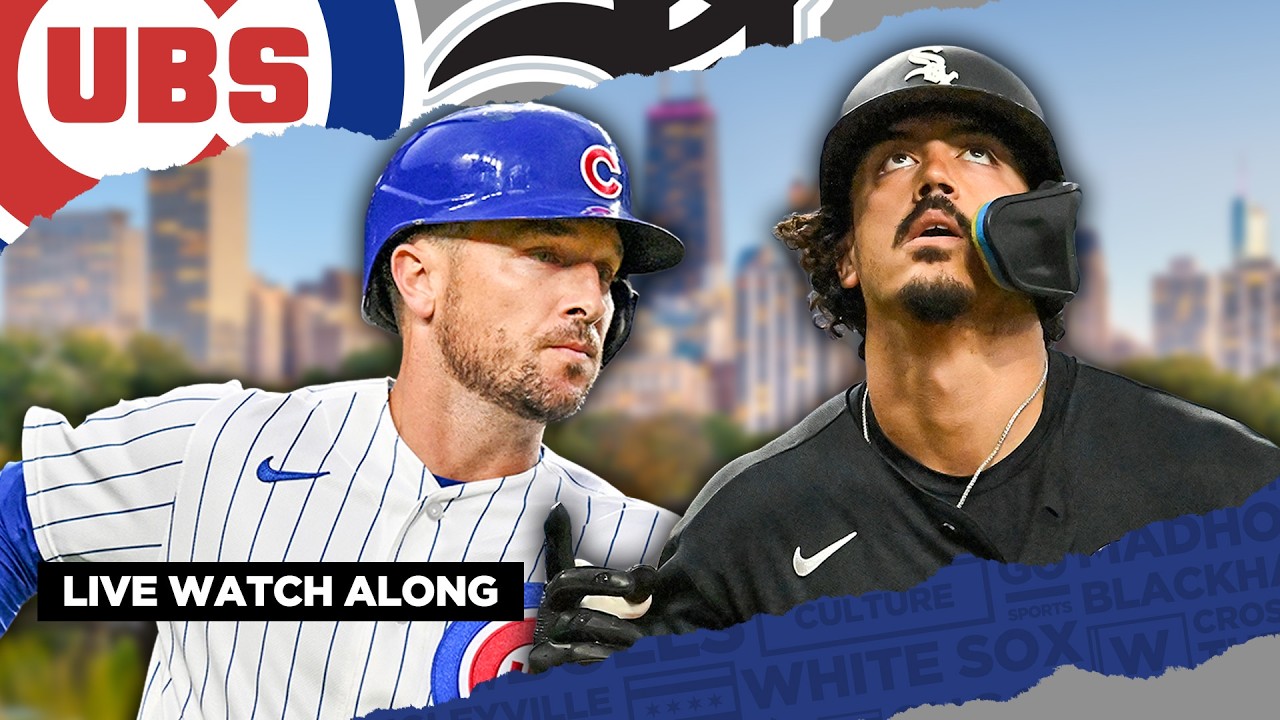 CUBS vs. WHITE SOX LIVE WATCH ALONG: Bregman vs. Murakami! Can Cubs SWEEP Sox?! | CHGO Cubs
