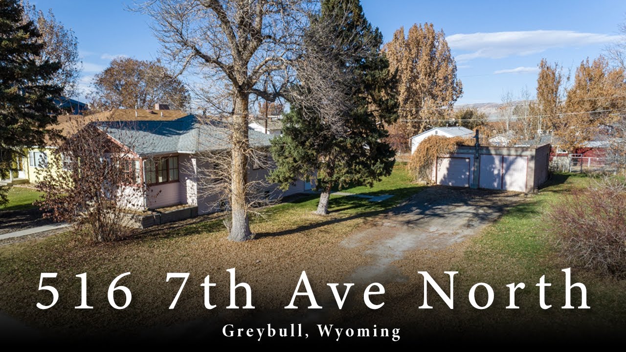 516 7th Ave N Home for Sale Greybull WY YouTube