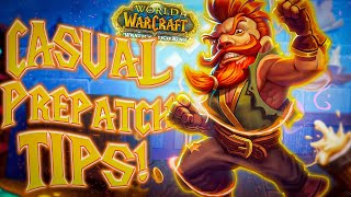 WOTLK Pre patch tips for Casual Players - wotlk preparation