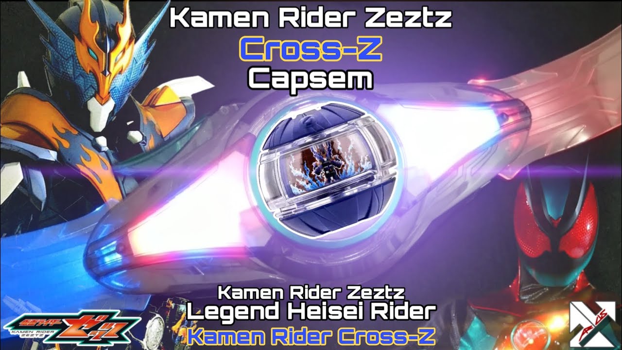ZEZTZ | CROSS-Z CAPSEM LEGEND HEISEI RIDER (HENSHIN SOUND) - KAMEN