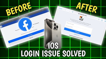facebook login problem in ios solved . IOS FACEBOOK SAME ID LOGIN ISSUE .
