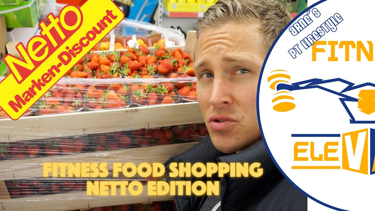 Fitness Food Shopping - Netto Edition - YouTube