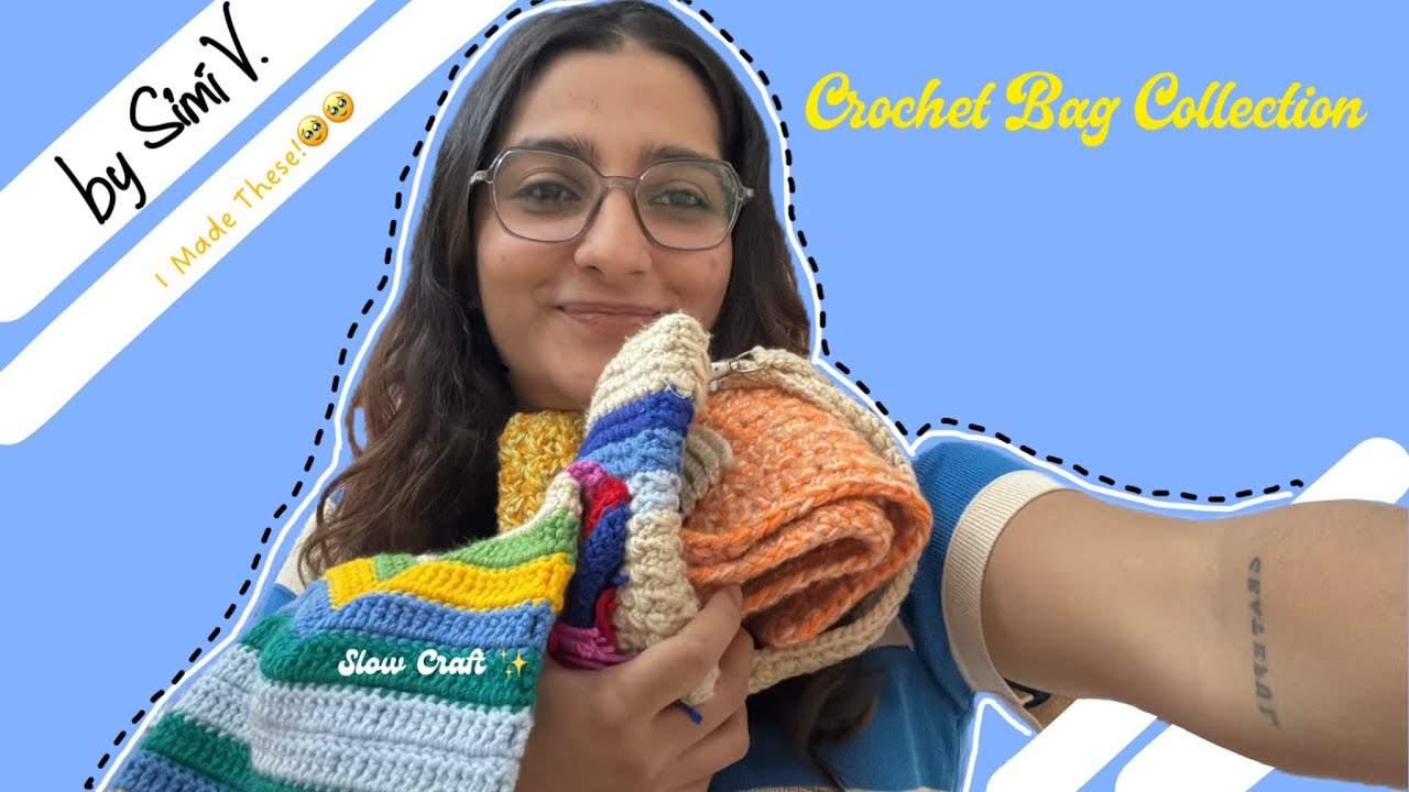 My Crochet Purse Collection 🧶 | Handmade Bags | 015/365