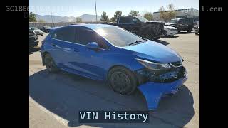 2018 Chevrolet Cruze 3G1BE6SM9JS651062 Update