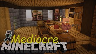 We Build a Bar! Cleric Villagers! Bastion Raiding Like a Champ! | Mediocre Minecraft s03e11