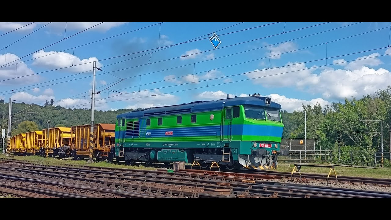 Vlaky Brno Maloměřice 30.8.2022