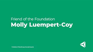 ProMedica’s 2025 Friend of the Foundation Award – Molly Luempert-Coy
The ProMedica Friend of the Foundation Award is given to a board member or other friends of the foundation who have demonstrated outstanding service to ProMedica through the giving of their time, talents, and resources to further the goals and objectives of the foundation.
This year, we are proud to recognize Molly Luempert-Coy for her unwavering dedication to ProMedica Monroe Regional Hospital and her tireless commitment to advancing its mission. Through her board service, community engagement and work through DTE Energy, Molly has become a true champion for the Hospital—coordinating resources, fostering meaningful connections, and inspiring others to give, volunteer, and support.
SUBSCRIBE TO PROMEDICA TV: https://www.youtube.com/ProMedicaTV
Subscribe to our channel to hear stories from patients, learn about trending topics in our communities, or to pick up wellness tips and recipes that you can use every day. At ProMedica, our Mission is to improve your health and well-being.
VISIT OUR SITES:
Website: https://www.promedica.org
ProMedica Blog: https://promedica.org/blog
Facebook: http://www.facebook.com/promedicahealth
Twitter: http://www.twitter.com/promedicahealth
LinkedIn: http://www.linkedin.com/company/promedica ProMedica’s 2025 Friend of the Foundation Award – Molly Luempert-Coy