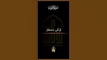 سورة التوبة "شيخ ابو بكر الشاطري"