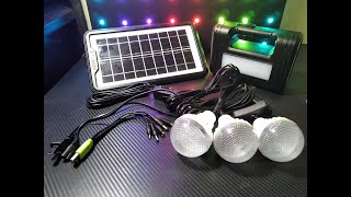 UNBOXING GDLITE *GD-8017 Solar Lightning System