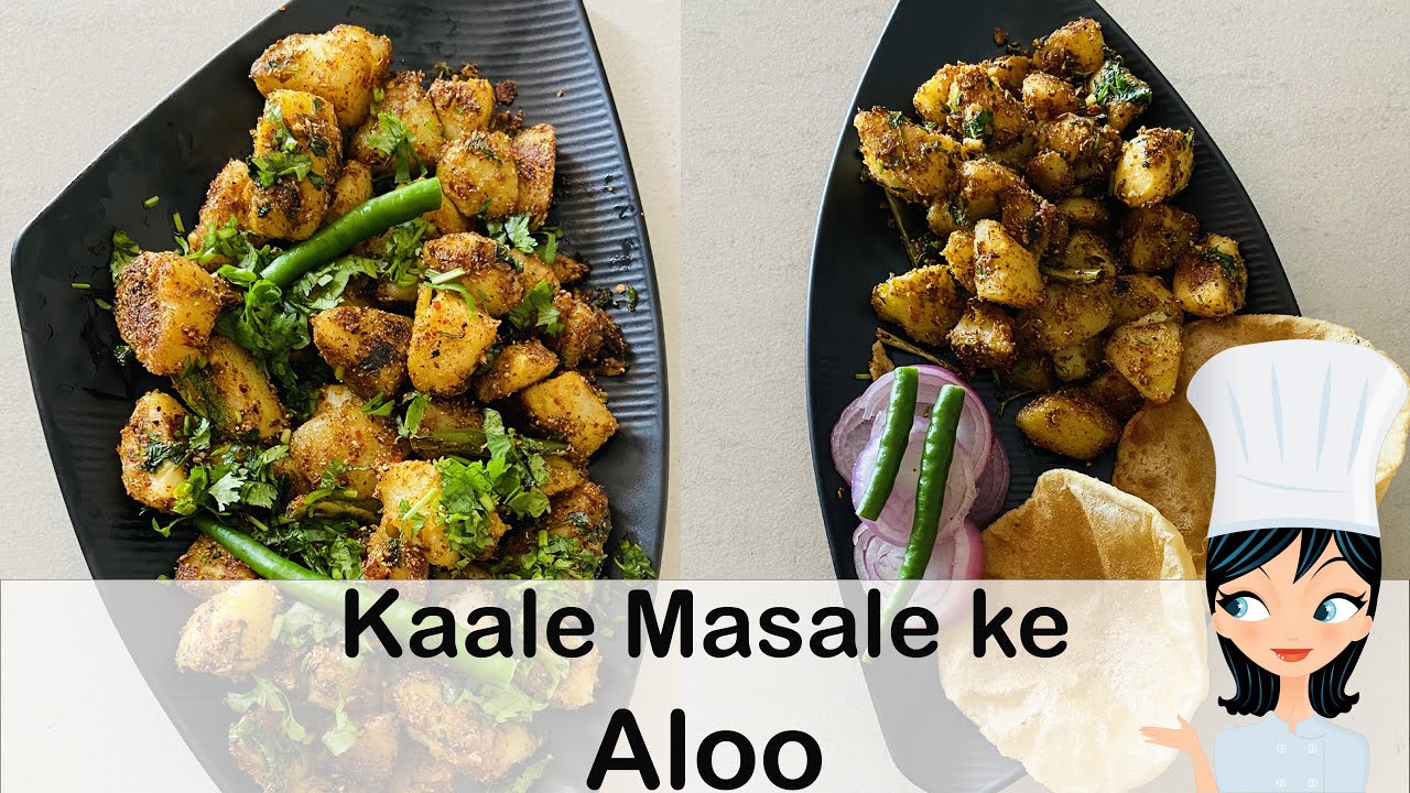 Easy Recipe Kaale Masale ke Aloo YouTube
