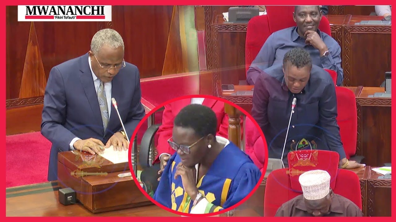 MBUNGE AIBUKA NA SAKATA LA UTEKAJI SPIKA AINGILIA KATI - YouTube