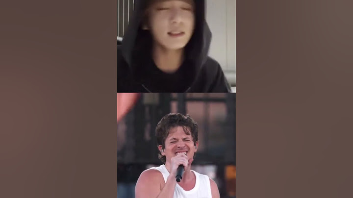 Jung Kook joined Charlie Puth during the performance of “Left and Right” at TikTokInTheMix!