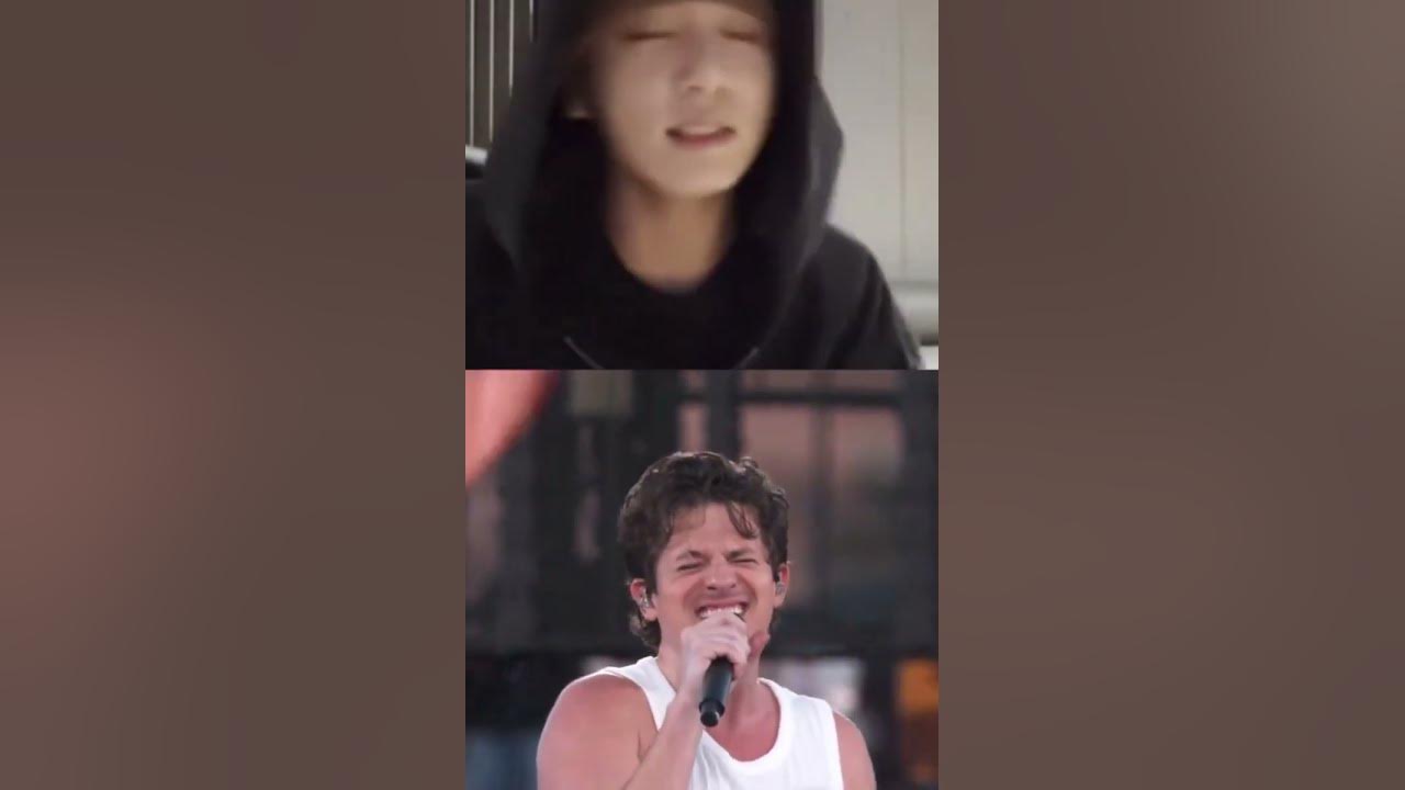 Jung Kook joined Charlie Puth during the performance of “Left and Right” at TikTokInTheMix!
