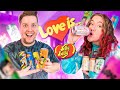 ПРОБУЕМ ХАЙПОВЫЕ НАПИТКИ 😱 Газировка Love Is и JELLY BELLY Челлендж !