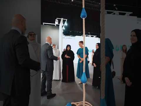 Sheikha Latifa Bint Mohammed Attend Art Dubai Exhibition 2024 #faz3 #fazza #shorts #dubai #art #dxb