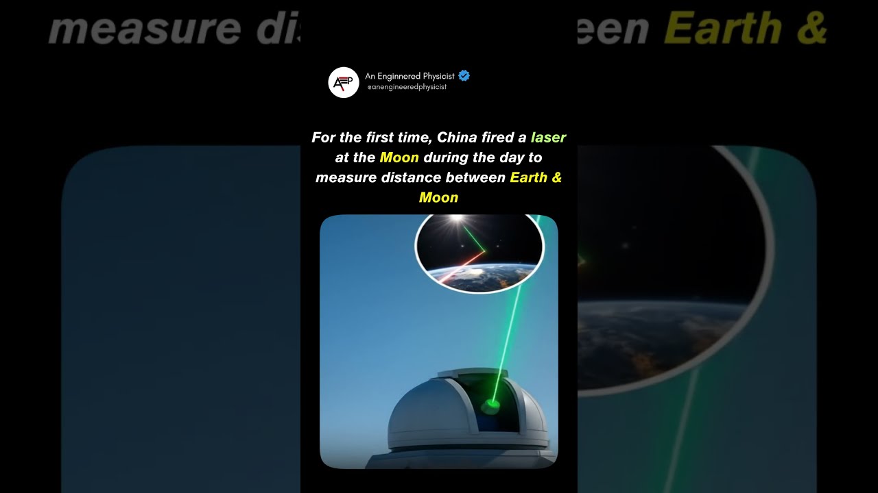 China Just Hit The Moon With A Laser Science