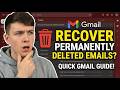 How to Recover Permanently Deleted Emails from Gmail | Get Back Emails
