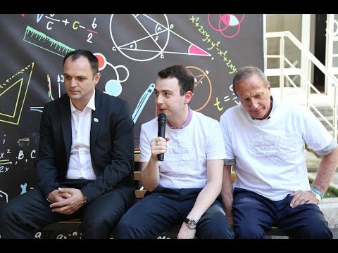 14.06.18.  კამპანია „როდესაც სპორტი ცვლის სამყაროს“ კომაროვის სკოლაში