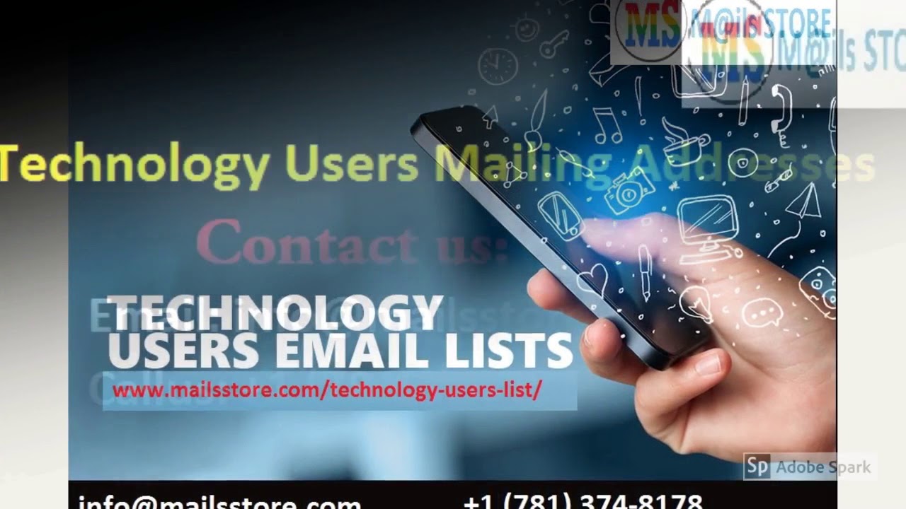 Mails STORE: Technology Users Email List  and  Technology Users Mailing Addresses