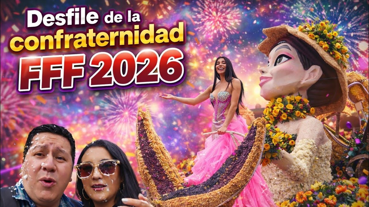 Así se vivió el Desfile FFF 2026 en Ambato || Fiesta de las Flores y las Frutas